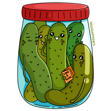 Pickle Jar Sticker