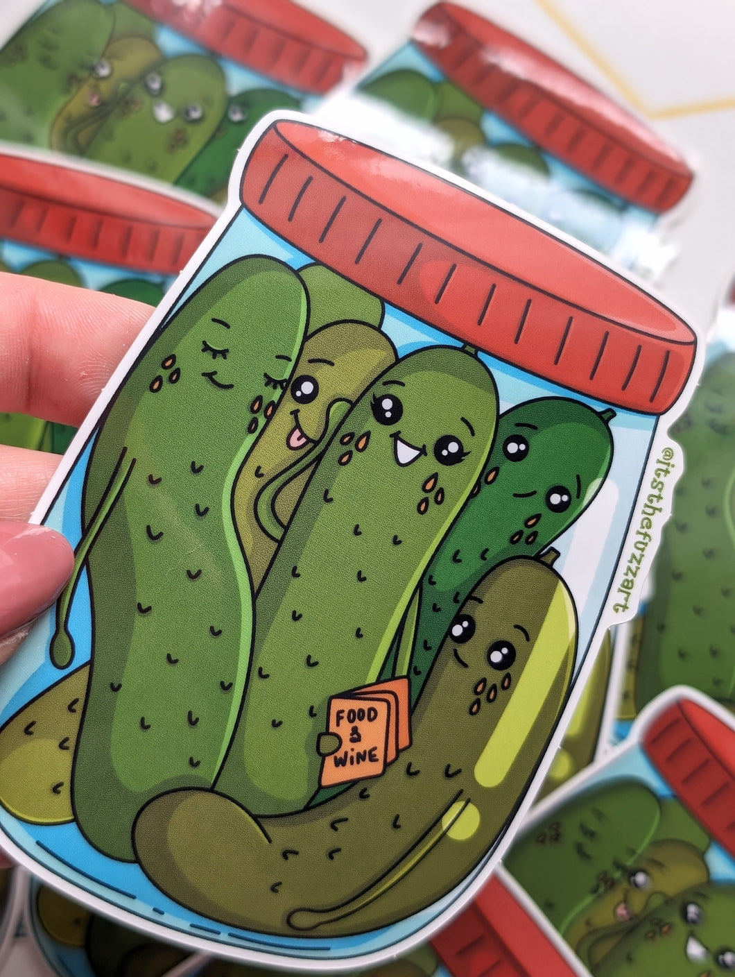 Pickle Jar Sticker