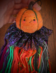 Pumpkin Head Hanging Decoration