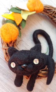 Black Cat Wreath